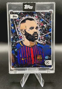 Andres Iniesta /10 Topps Project 2022 - Auto Ivan Beslic The Artist - Bbrothers - Imagen 1 de 3