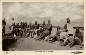 PC SUDAN KHARTOUM GEFANGENE ECHTFOTO POSTKARTE (b63077) - Bild 1 von 2