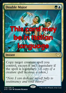 MTG DOUBLE MAJOR EXC - DOPPIA SPECIALIZZAZIONE - STX - MAGIC - Picture 1 of 1