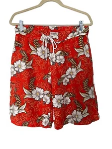 Bullhead All Terrain Herren rot Hawaii Tropical Boardshorts Größe 32 - Bild 1 von 6