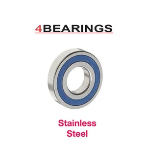 STAINLESS STEEL BEARINGS 6000 - 6006 2RS - Picture 1 of 1