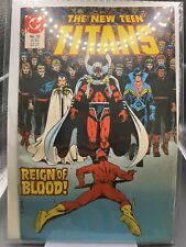 The New Teen Titans "Reign of Blood! Revelation" #29 March 1987 DC Comics Copper