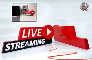 Live Streaming Deko Schild - Bild 1 von 9