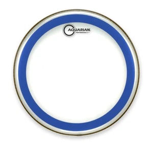 Aquarian - PF20BLUE - 20" Performance II Clear Bass Drum w/ Blue Ring - Picture 1 of 1