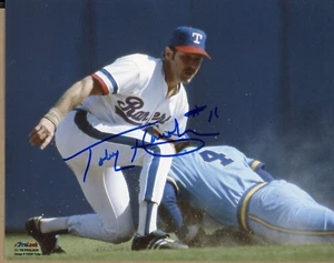 Toby Harrah autographed 8x10 Rangers Indians Yankees In Person Topps Vault #15 - Picture 1 of 2