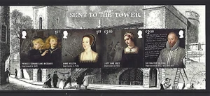 GREAT BRITAIN 2024 TOWER OF LONDON SENT TO THE TOWER MINIATURE SHEET FINE USED - Bild 1 von 1