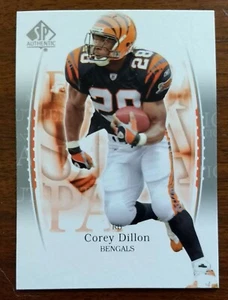 COREY DILLON, 2003 SP AUTHENTIC #42, BENGALS - Picture 1 of 2