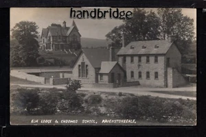 Ravenstonedale, Elm Lodge & Endowed School - südlich von Brough - R.P. postkarte - Bild 1 von 1