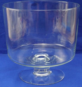 Tazón de vidrio transparente Trifle Bowl, 7 7/8" x 8" (B41) - Imagen 1 de 10