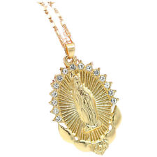  Collier pendentif vierge marie femmes collier religieux chrétien collier