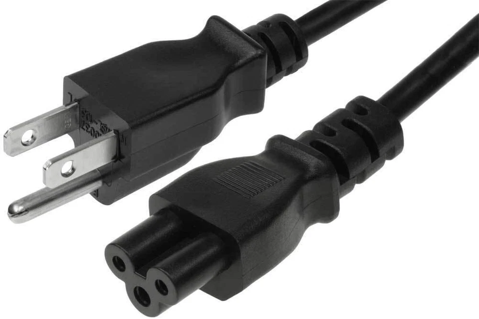 2 X Original OEM Epson AC Power Cord 3 Prong Universal