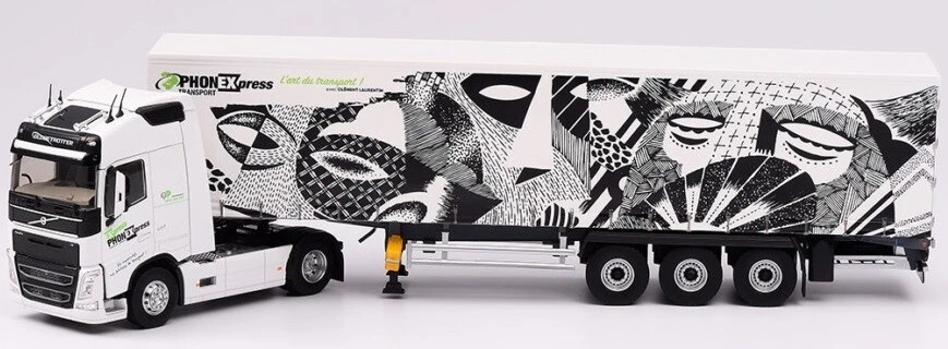 ELIGOR - VOLVO FH 4 F Globetrotter 500 4x2 e rimorchio coperto Phone Express ... - Immagine 1 di 1