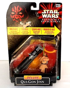 Star Wars "Deluxe Episodio 1 - Qui-Gon Jinn" Hasbro 1999 - Imagen 1 de 5