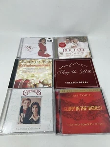 lot of 6 Christmas CDs - mariah, chelsea berry, chris tomlin, bocelli, carpenter - Picture 1 of 7