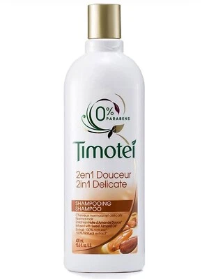 Timotei 2in1 Delicate Shampoo 100% Natural Sweet Almond Oil - Image 1 of 2