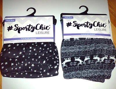 Leggings deportivos elegantes para mujer Plus Deluxe talla grande disponibles O leggings 2x 3x 4x Foto 1 de 4