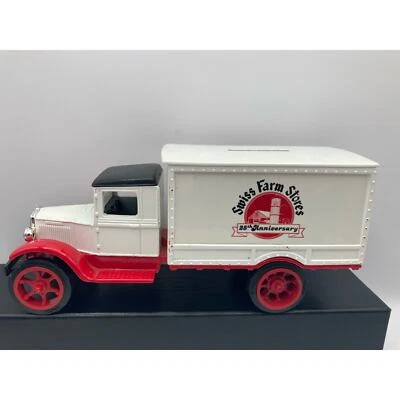 Diecast ERTL 1931 Ojo de Halcón Réplica Banco de Monedas Suizas Granjas Foto 1 de 4