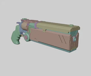Vash the Stampede Prop Gun ( Trigun Stampede ) - Picture 1 of 3