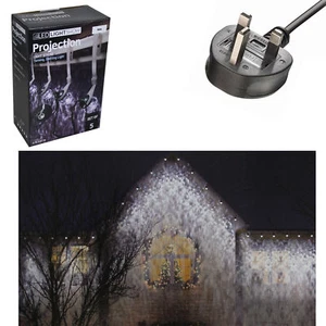 Festive LED Lightshow Projection Christmas Light String Set of 5 - White - Picture 1 of 1