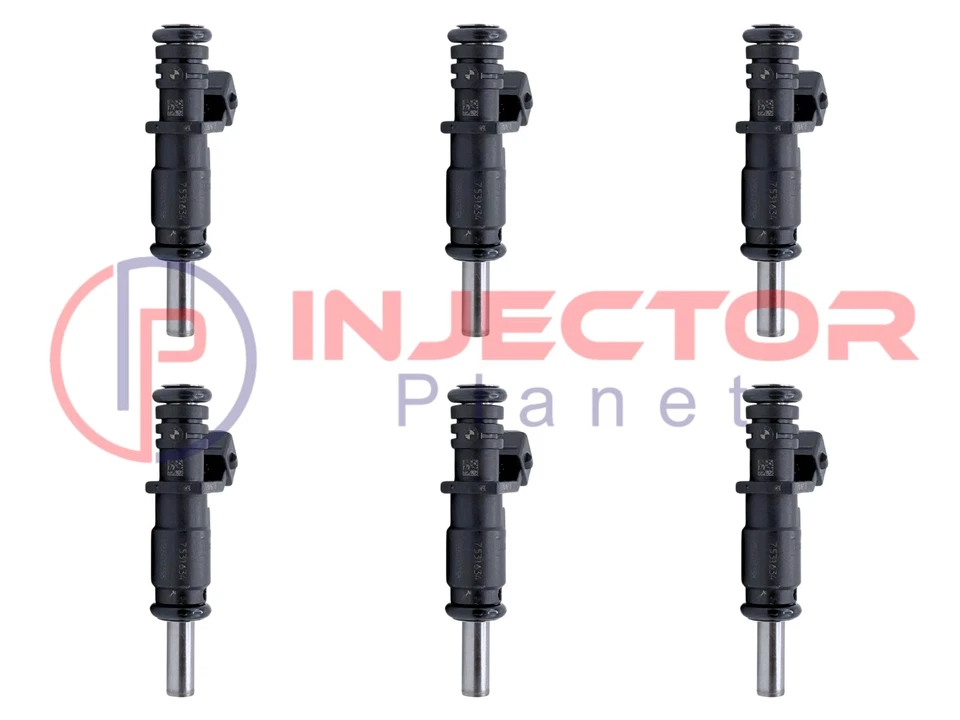 Juego de 6 inyectores de combustible Deka 2006-2011 BMW Z4 7531634 Foto 1 de 4