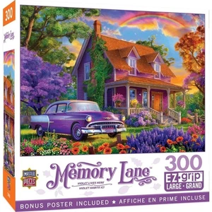 MasterPieces jigsaw puzzle;  Violet Lives Here by Chris Bigelow;  300 large pcs - Picture 1 of 3