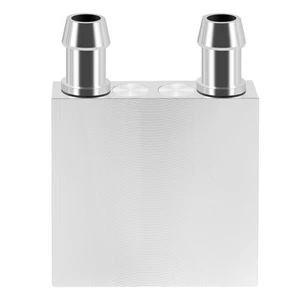 Aluminum Water Cooling 40X40X12mm Cooler for Computer CPU Radiator U5G83759 - Afbeelding 1 van 5