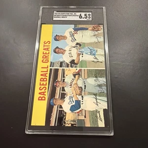 1960 Color Picture Pub Inc. Drysdale/Chance/Mays/Koufax SGC 6,5 EX-NM+ - Imagen 1 de 3