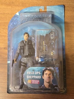 Figura Stargate Atlantis Serie 1 Field Ops Sheppard Foto 1 de 4