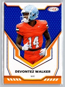 2024 SAGE HIT #162 Devontez Walker Blue - Picture 1 of 2