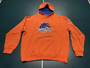 Boise State Broncos NCAA Stadium Leichtathletik orangefarbener Hoodie Größe Large  - Bild 1 von 8