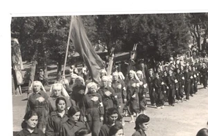 Red Cross Sanitary Defense Russia Propaganda Stalin Set 6 Photos с1950 - Picture 1 of 14