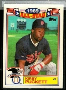 1990 Topps All Star Game Commemorative Set #18 KIRBY PUCKETT NR MINT to MINT - Picture 1 of 2