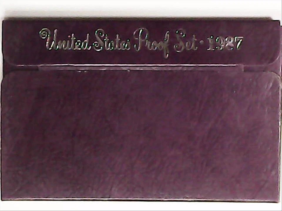 1987-S US Proof Mint Set 5 Coins CLAD 22soc0819 - Image 1 of 4