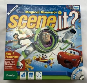 2010 Scene It? Disney Magical Moments Game by Mattel New/Sealed FREE SHIPPING - Picture 1 of 2