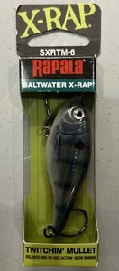 Rapala X-RAP Twitching' Mullet SXRTM-6 2 1/2" 5/16 OZ Pinfish NIP - Picture 1 of 2