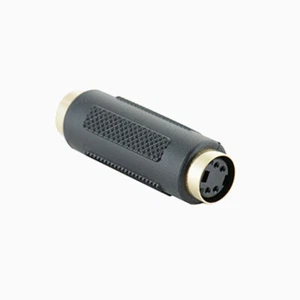 4 Pin S-Video Female to Female Adapter Mini AV Plug Composite Video Extension - Picture 1 of 5