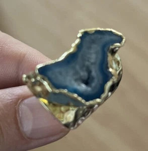 natural rock crystal ring - Picture 1 of 4