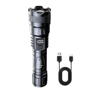 LED Flashlight Lightweight Camping Torch Light for Household Fishing Outages - Picture 1 of 6