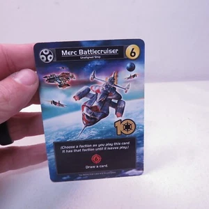 Star Realms Merc Battlecruiser 10th Anniversary Gen Con Exclusive Promo - Picture 1 of 2