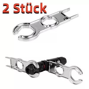 2 Stück Metall Schlüssel für MC4 Montage Werkzeug Stecker Buchse PV Solar Metall - Bild 1 von 7