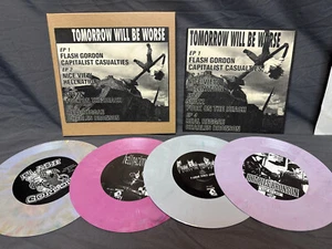 Tomorrow will be 4x7" BOX Charles Bronson Spazz Capitalist Casualties Hellnation - Imagen 1 de 2