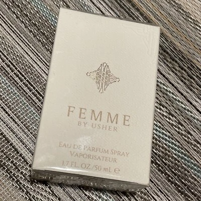 Femme by Usher para Mujer TAMAÑO COMPLETO 3.4 OZ EAU DE PARFUM SPRAY NUEVO SELLADO Perfume Foto 1 de 2