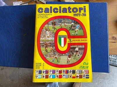 PANINI ALBUM CALCIATORI 1977/78 OTTIME CONDIZIONI  FOTO ALL'INTERNO - Immagine 1 di 4