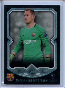 2017-18 Topps Museum Collection UEFA CL SAPPHIRE Marc-Andre ter Stegen #17/75 - Picture 1 of 2