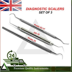 Dental Diagnostic Hygienist Probe Calculus Plaque Remover Endodontic Explorer - Picture 1 of 4
