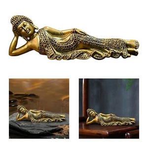 Buddha Figurine Resin Statue Artwork Craft for Tabletop Decor - Picture 1 of 11