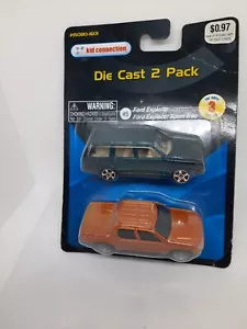 Ford Explorer & Sport Trac 2er-Pack 1/64 Maisto/Kinderanschluss SELTEN versiegelt C17 - Bild 1 von 9