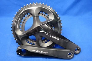 Shimano 105 FC-R7000 2x11 Speed Road Bike Crankset, 50/34t, 175mm - Picture 1 of 4