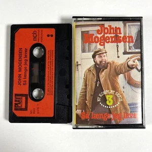 John Mogensen- Så Længe Jeg Lever (Denmark) Cassette Tape Danish Pop Tested - Picture 1 of 3