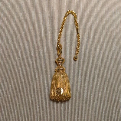 Dije borla dorada vintage CELINE92 Foto 1 de 4